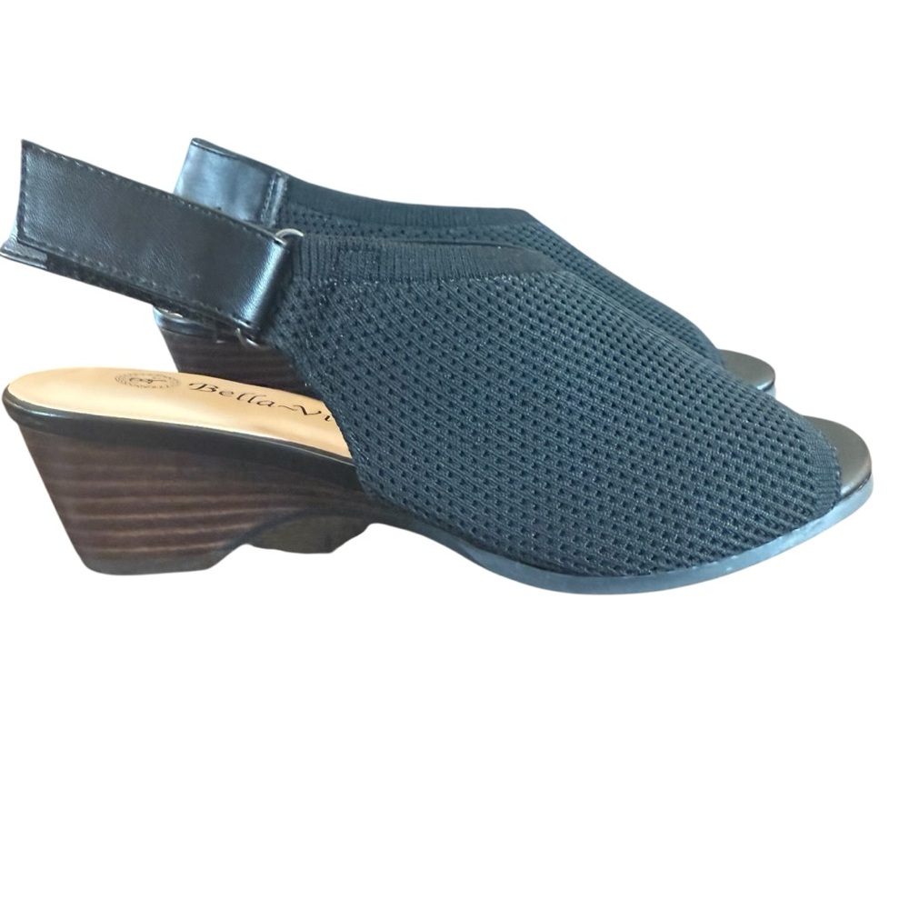 Bella Vita Women's Marin Wedge Sandals Size 7 Wide Width